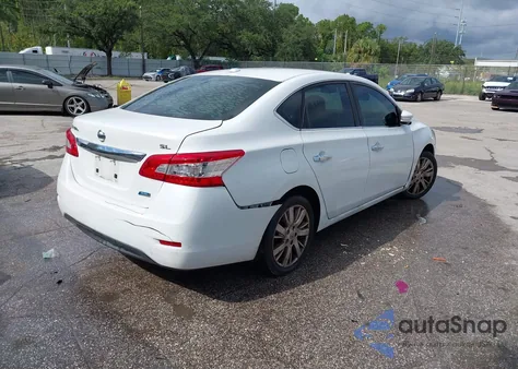2014 Nissan Sentra Sl из США, поврежденный, VIN 3N1AB7AP3EY252036